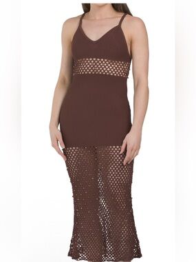 The Wolfe Gang Perla maxi dress, NWT, sz Small